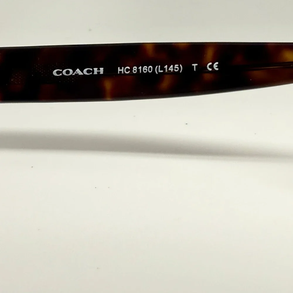 Coach HC 8160 L145 Dark Tortoise Eyeglasses Frames 512013 56-17-135 Womens